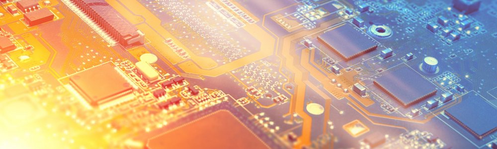 Closeup,On,Electronic,Motherboard,Card,In,Hardware,Repair,Shop.,Blurred